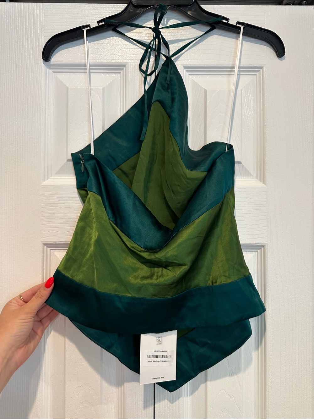 Reformation Jillian Silk Top - Picture 4 of 7